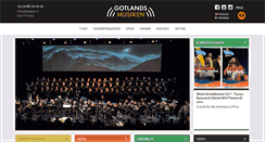 Desktop Screenshot of gotlandsmusiken.se